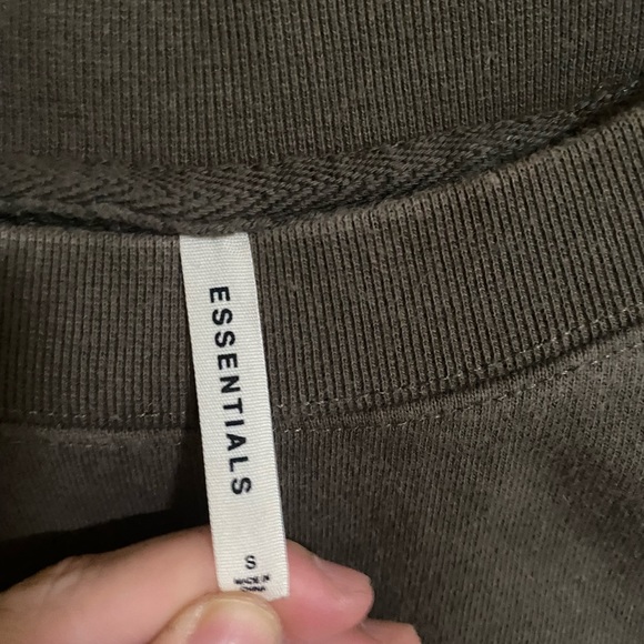 FOG essentials 2017 crewneck zipper size S - Picture 9 of 11